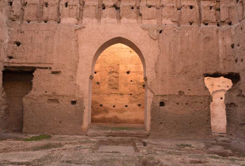badi palace ruins
